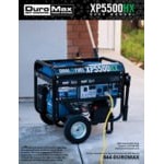 DuroMax XP5500HX HX Series 210 CC Dual Fuel Portable Generator with CO Alert - 5,500 / 4,500W, 120V/240V