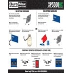 DuroMax XP5500HX HX Series 210 CC Dual Fuel Portable Generator with CO Alert - 5,500 / 4,500W, 120V/240V