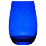 Stolzle Elements from Global Tableware Collective 15.75 oz. China Blue Stemless Wine Glass / Tumbler - 6/Pack