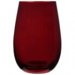 Stolzle Elements from Global Tableware Collective 15.75 oz. China Blue Stemless Wine Glass / Tumbler - 6/Pack
