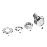 Avantco 17700901559L Swivel Caster for FF40, FF50, FF100, F5-ES, F4-ES, and F3-ES Series