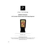 Paragon 2030 Ay Caramba Peristaltic Cheese Sauce Dispenser - 120V, 225W