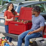 CaterGator CG65RED Red 65 Qt. Rotomolded Outdoor Cooler / Ice Chest CaterGator CG65RED Red 65 Qt. Rotomolded Outdoor Cooler / Ice Chest