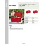 CaterGator CG65RED Red 65 Qt. Rotomolded Outdoor Cooler / Ice Chest CaterGator CG65RED Red 65 Qt. Rotomolded Outdoor Cooler / Ice Chest