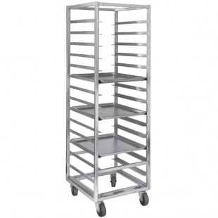 Channel 402A-OR End Load Aluminum Bun Pan Oven Rack - 15 Pan Channel 402A-OR End Load Aluminum Bun Pan Oven Rack - 15 Pan