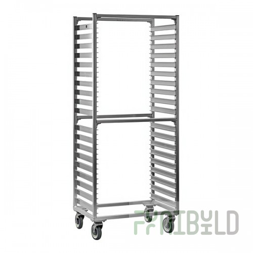 New Age 38 Pan Side Load Heavy-Duty Aluminum Bun / Sheet Pan Rack 1461S