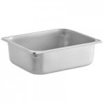 Avantco STE-4SA Four Pan Open Well Electric Steam Table with Undershelf - 120V, 2000W