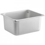 Avantco STE-4SA Four Pan Open Well Electric Steam Table with Undershelf - 120V, 2000W