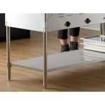 Avantco STE-4SA Four Pan Open Well Electric Steam Table with Undershelf - 120V, 2000W