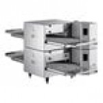 Cooking Performance Group ICOE-50-K2D Double Stacked Countertop Impinger Electric Conveyor Oven with 50 Cooking Performance Group ICOE-50-K2D Double Stacked Countertop Impinger Electric Conveyor Oven with 50