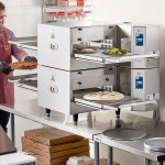 Cooking Performance Group ICOE-50-K2D Double Stacked Countertop Impinger Electric Conveyor Oven with 50 Cooking Performance Group ICOE-50-K2D Double Stacked Countertop Impinger Electric Conveyor Oven with 50