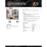 Cooking Performance Group ICOE-50-K2D Double Stacked Countertop Impinger Electric Conveyor Oven with 50 Cooking Performance Group ICOE-50-K2D Double Stacked Countertop Impinger Electric Conveyor Oven with 50