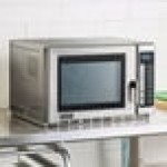 Amana RFS18TS Medium Duty Stainless Steel Commercial Microwave with Push Button Controls - 208/240V, 1800W Amana RFS18TS Medium Duty Stainless Steel Commercial Microwave with Push Button Controls - 208/240V, 1800W