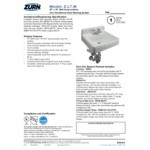 Zurn Elkay One Z.L7.M Manual Faucet Lavatory System with Wall Hung Lavatory - 20
