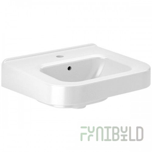 Sloan 3873106 Vitreous China Wall Mounted Ledgeback Lavatory with Single Centerset