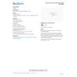 Sloan 3873106 Vitreous China Wall Mounted Ledgeback Lavatory with Single Centerset Sloan 3873106 Vitreous China Wall Mounted Ledgeback Lavatory with Single Centerset