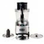 Waring WFP16S 4 Qt. Clear Batch Bowl Food Processor with Vegetable Prep Lid Chute and 3 Discs - 2 hp Waring WFP16S 4 Qt. Clear Batch Bowl Food Processor with Vegetable Prep Lid Chute and 3 Discs - 2 hp