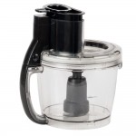 Waring WFP16S 4 Qt. Clear Batch Bowl Food Processor with Vegetable Prep Lid Chute and 3 Discs - 2 hp Waring WFP16S 4 Qt. Clear Batch Bowl Food Processor with Vegetable Prep Lid Chute and 3 Discs - 2 hp