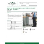 MainStreet Equipment Liquid Propane 40 lb. Stainless Steel Floor Fryer - 90,000 BTU