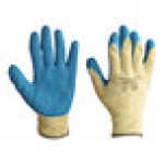 Cordova Power-Cor Yellow Cut Resistant Gloves with Blue Latex Palm Coating - Vendpacked - Extra Large Cordova Power-Cor Yellow Cut Resistant Gloves with Blue Latex Palm Coating - Vendpacked - Extra Large