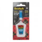 3M ScotchTM 0.017 oz. Single-Use Liquid Super Glue 7000047643 - 4/Pack