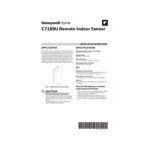 Honeywell Home C7189U1005/U Wired Indoor Remote Sensor for VisionPRO and VisionPRO IAQ