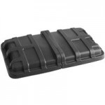 Lavex 12 Cubic Foot Gray Cube Truck (600 lb. Capacity)