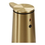 simplehuman ST1096 10 oz. Brass Stainless Steel Foam Sensor Pump with Refillable Cartridge and Sample Pouch