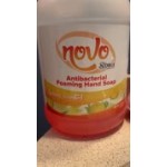 Novo 1 Gallon / 128 oz. Ready-to-Use Foaming Antibacterial / Sanitizing Hand Soap - 4/Case Novo 1 Gallon / 128 oz. Ready-to-Use Foaming Antibacterial / Sanitizing Hand Soap - 4/Case