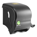 San Jamar EcoLogic Element T950REBK Black Roll Towel Dispenser for All Core Sizes San Jamar EcoLogic Element T950REBK Black Roll Towel Dispenser for All Core Sizes