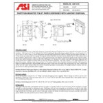 American Specialties, Inc. 10-04813-HC Stainless Steel Partition-Mounted Dual Access Toilet Tissue Dispenser with Clearance for Grab Bar American Specialties, Inc. 10-04813-HC Stainless Steel Partition-Mounted Dual Access Toilet Tissue Dispenser with Clearance for Grab Bar