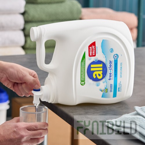 All Free Clear 154 oz. Liquid Laundry Detergent - 2/Case