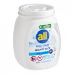 All Free Clear 154 oz. Liquid Laundry Detergent - 2/Case