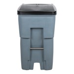 Rubbermaid® FG9W2200GRAY BRUTE 95 Gallon Gray Wheeled Rectangular Trash Can with Lid