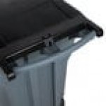 Rubbermaid® FG9W2200GRAY BRUTE 95 Gallon Gray Wheeled Rectangular Trash Can with Lid