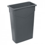 Carlisle 342023REC09 Trimline 23 Gallon Green Slim Rectangular Recycle Bin Carlisle 342023REC09 Trimline 23 Gallon Green Slim Rectangular Recycle Bin