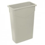 Carlisle 342023REC09 Trimline 23 Gallon Green Slim Rectangular Recycle Bin Carlisle 342023REC09 Trimline 23 Gallon Green Slim Rectangular Recycle Bin