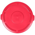 Rubbermaid® FG265400RED BRUTE 55 Gallon Red Round Trash Can Lid Rubbermaid® FG265400RED BRUTE 55 Gallon Red Round Trash Can Lid