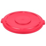 Rubbermaid® FG265400RED BRUTE 55 Gallon Red Round Trash Can Lid Rubbermaid® FG265400RED BRUTE 55 Gallon Red Round Trash Can Lid