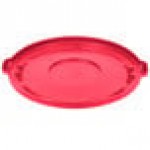 Rubbermaid® FG265400RED BRUTE 55 Gallon Red Round Trash Can Lid Rubbermaid® FG265400RED BRUTE 55 Gallon Red Round Trash Can Lid