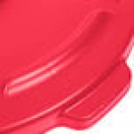 Rubbermaid® FG265400RED BRUTE 55 Gallon Red Round Trash Can Lid Rubbermaid® FG265400RED BRUTE 55 Gallon Red Round Trash Can Lid