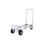 Harper 850 lb. Dual Pin Handle Mega Truck Senior Aluminum Hand Truck / Platform Truck with 10
