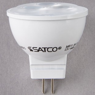 Satco S9281 3 Watt (20 Watt Equivalent) Warm White Narrow Flood LED Light Bulb - 12V (MR11) Satco S9281 3 Watt (20 Watt Equivalent) Warm White Narrow Flood LED Light Bulb - 12V (MR11)