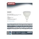 Satco S9281 3 Watt (20 Watt Equivalent) Warm White Narrow Flood LED Light Bulb - 12V (MR11) Satco S9281 3 Watt (20 Watt Equivalent) Warm White Narrow Flood LED Light Bulb - 12V (MR11)