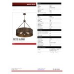 SATCO/NUVO Kettle 5-Light Pendant Light with Weathered Brass Finish - 120V, 60W SATCO/NUVO Kettle 5-Light Pendant Light with Weathered Brass Finish - 120V, 60W