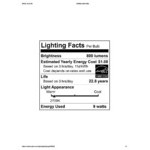 Satco S29835 9.8W Dimmable Frosted LED Lamp, 800 Lumens, 2700K (A19) Satco S29835 9.8W Dimmable Frosted LED Lamp, 800 Lumens, 2700K (A19)