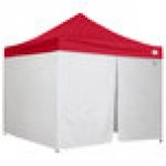 Caravan Canopy 21003505030 Alumashade Bigfoot 10' x 10' Red Light-Duty Commercial Grade Instant Canopy Deluxe Kit with Side Walls Caravan Canopy 21003505030 Alumashade Bigfoot 10' x 10' Red Light-Duty Commercial Grade Instant Canopy Deluxe Kit with Side Walls