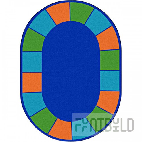 Joy Carpets Kid Essentials Squares To Spare 10' 9
