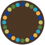 Joy Carpets Kid Essentials Lots Of Dots 13' 2
