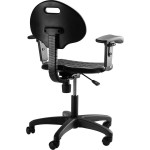 National Public Seating 6716HB-A Kangaroo Swivel Industrial Stool with Arms National Public Seating 6716HB-A Kangaroo Swivel Industrial Stool with Arms